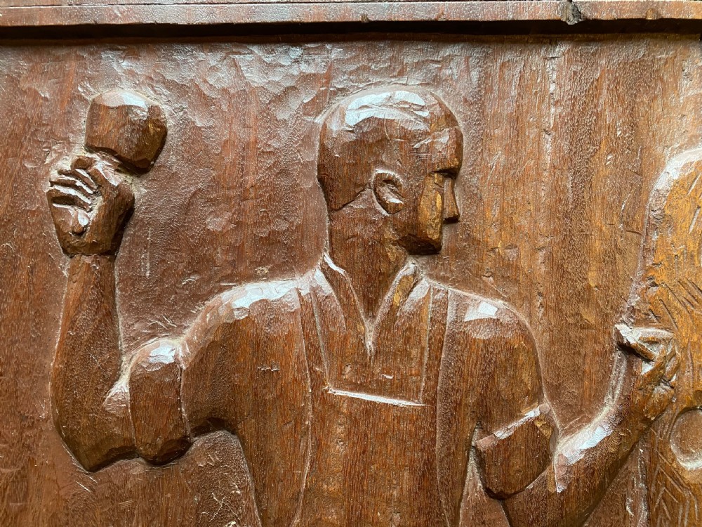 Naive Carved Panel  View VII