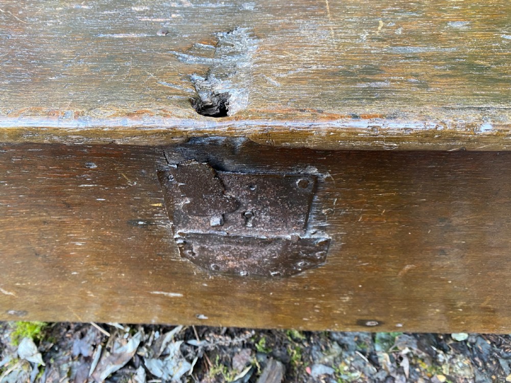 Early Oak Coffer View XIII