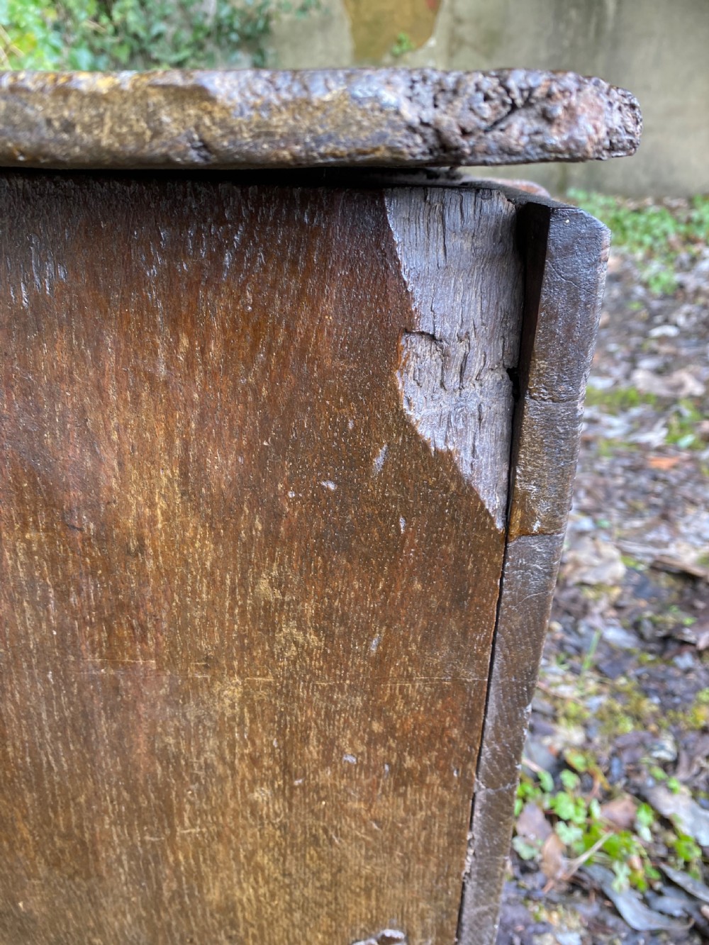 Early Oak Coffer View XV