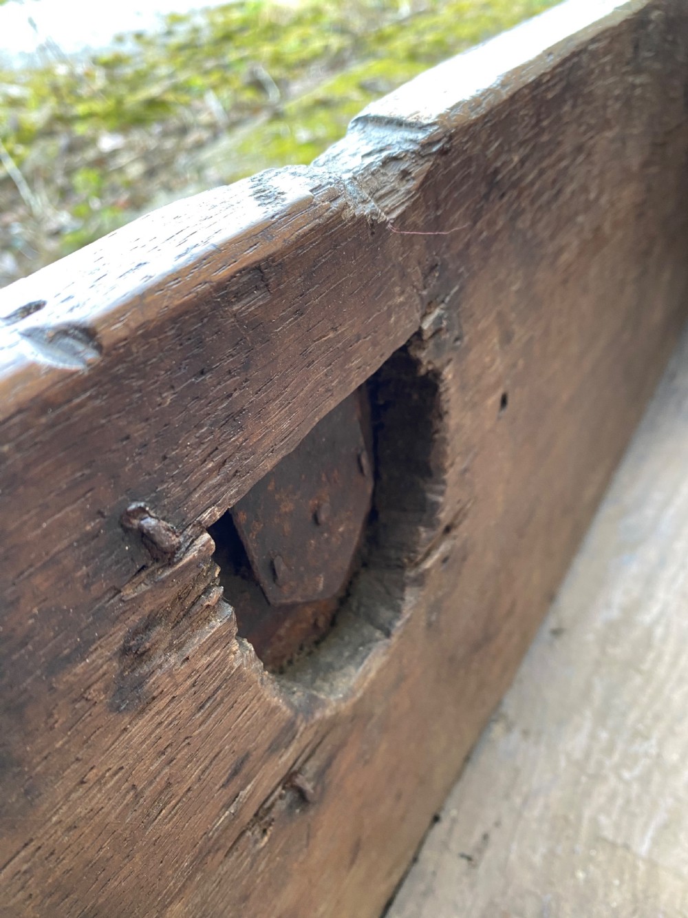 Early Oak Coffer View XVI
