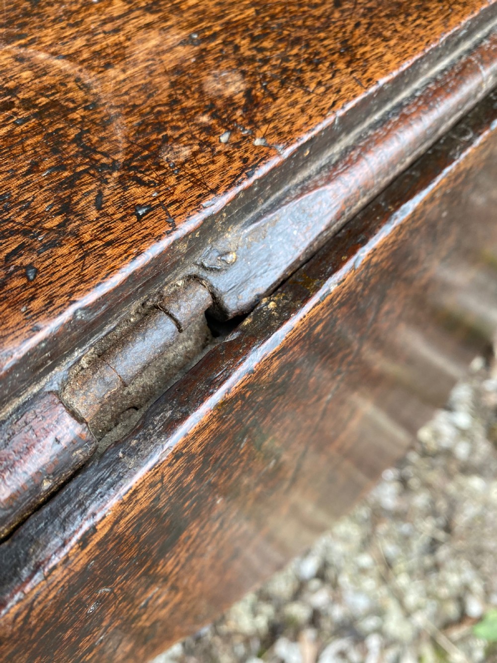 Early gateleg Table View IV