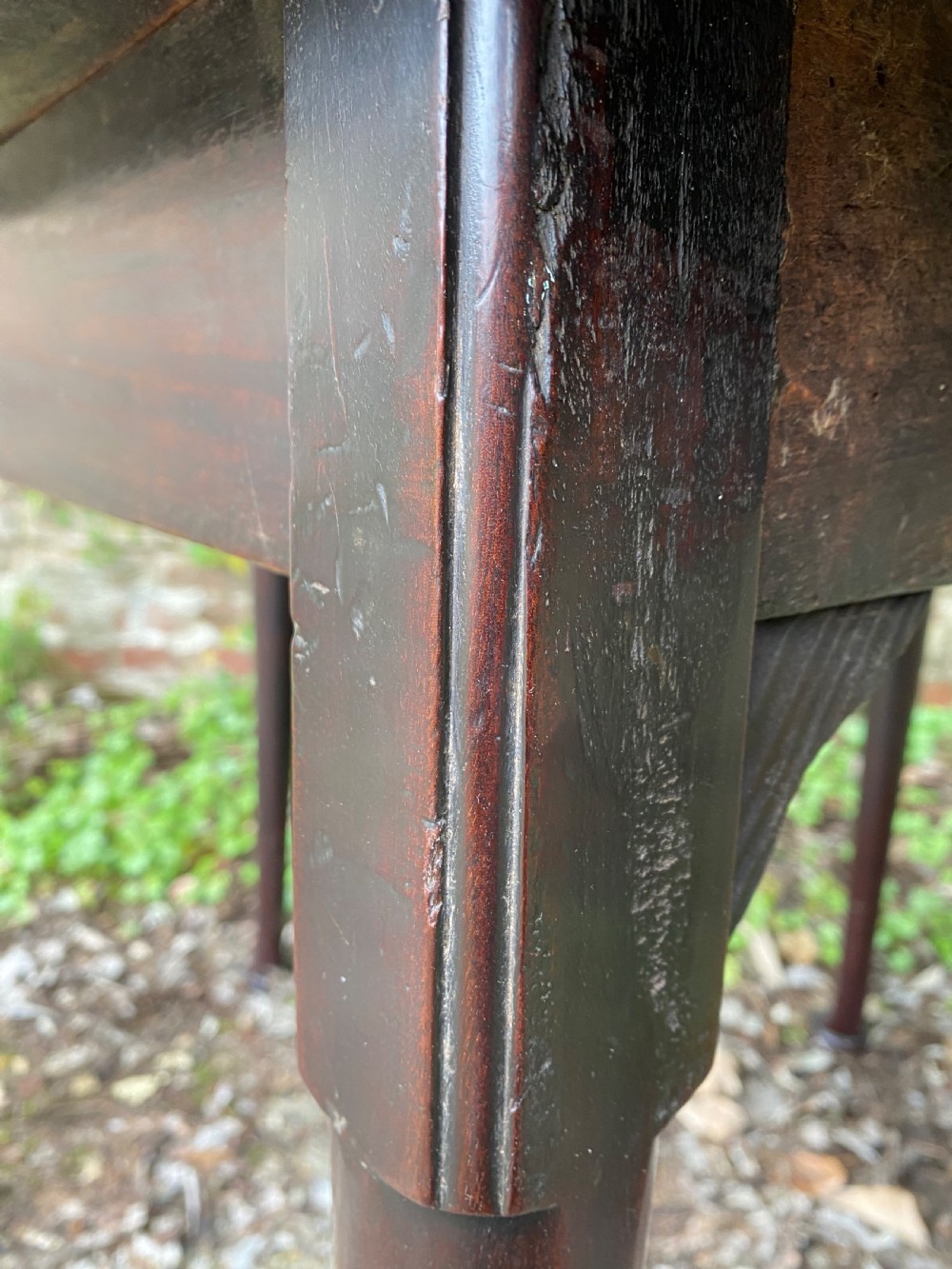 Early gateleg Table View XIX