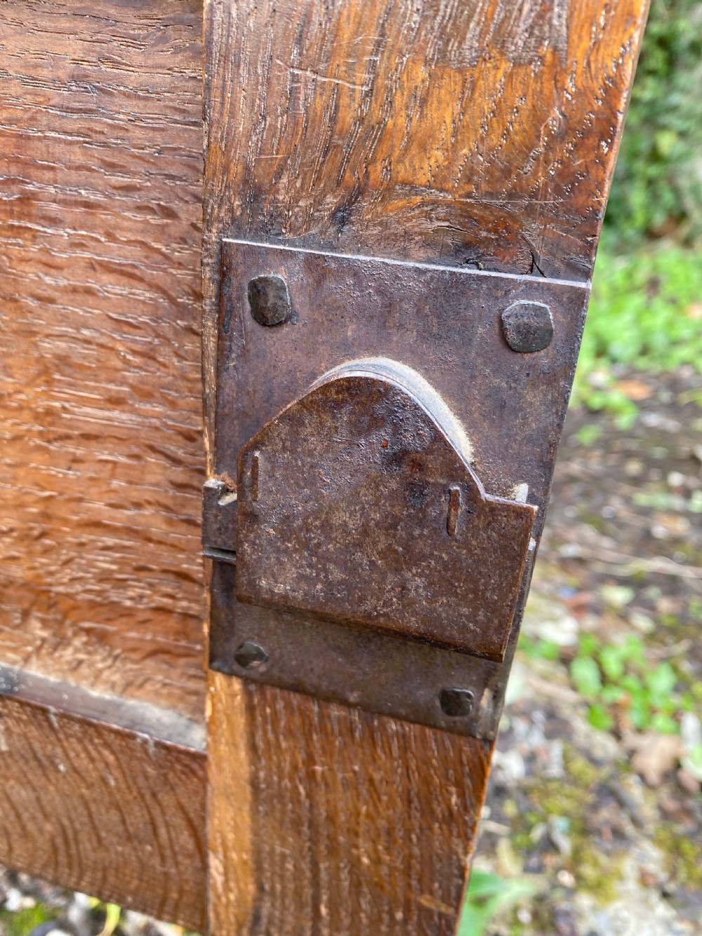 Antique Oak Bureau Cupboard  View VIII
