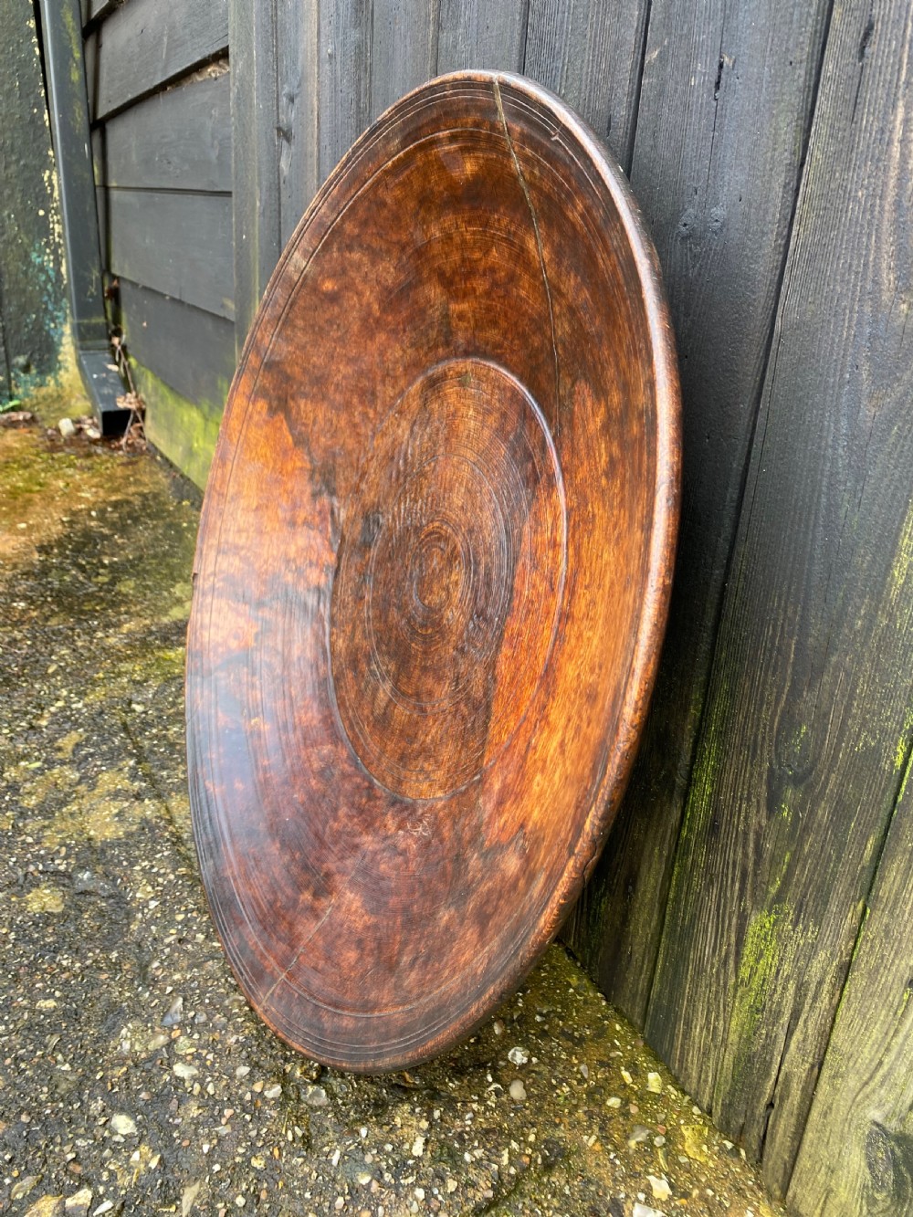 Antique Wooden Bowl View VII