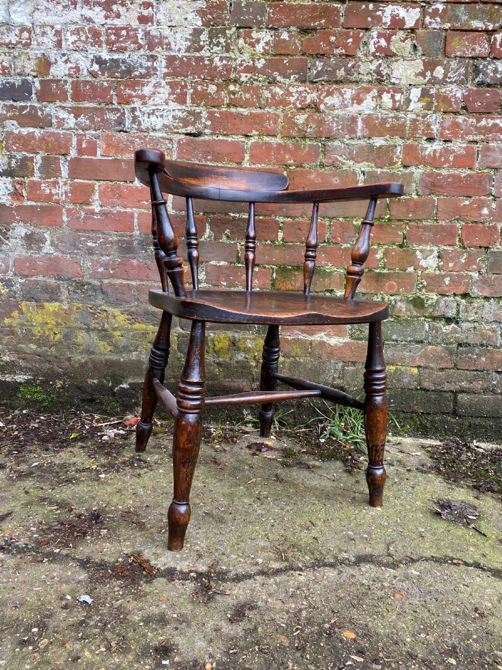 Antique Smoker’s Bow Chair