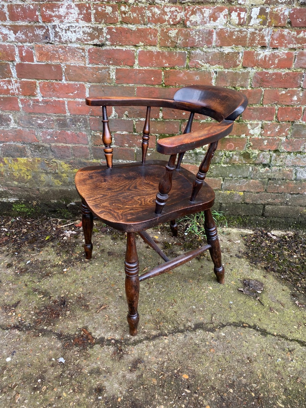 Antique Smoker’s Bow Chair View V