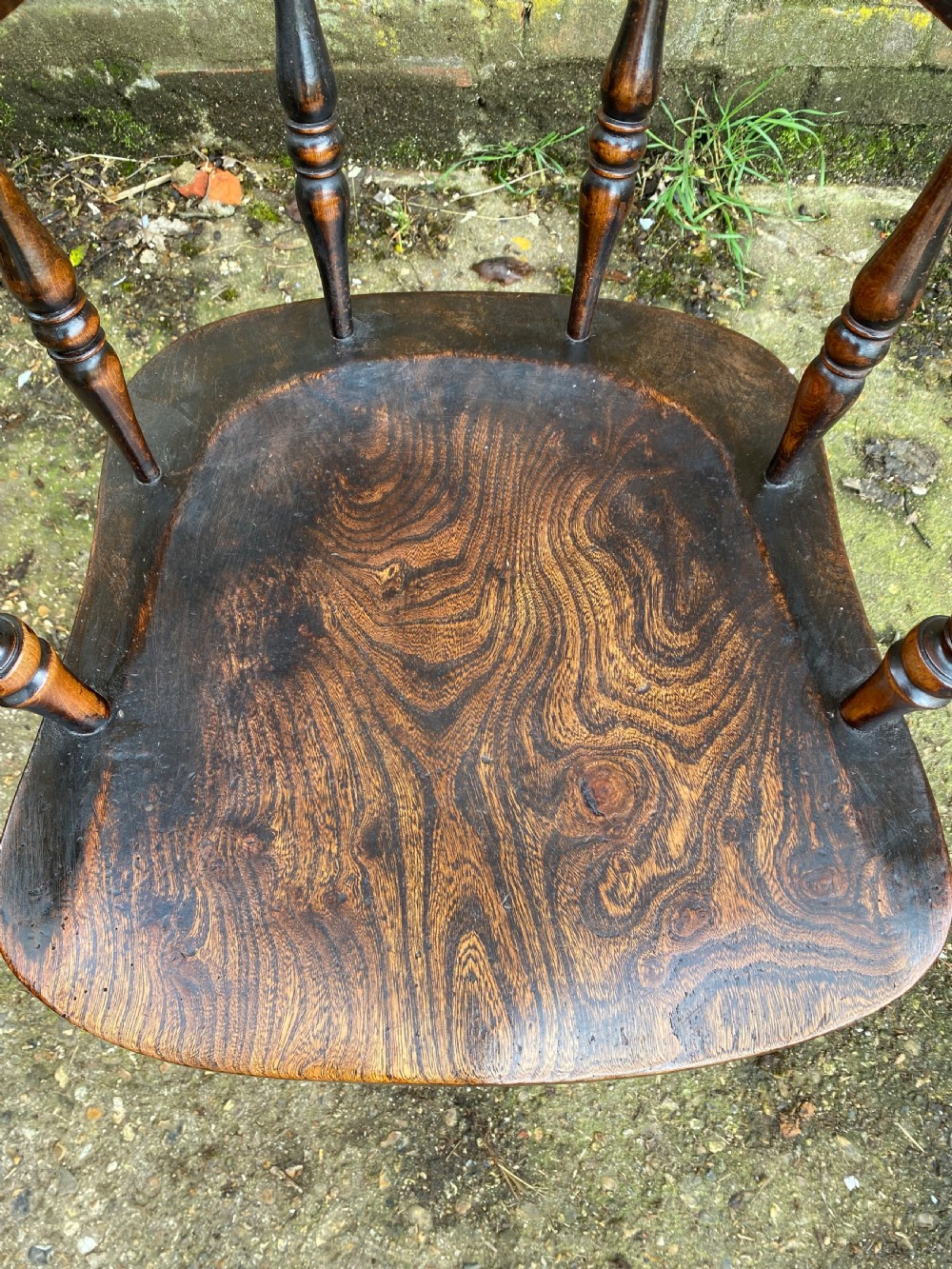 Antique Smoker’s Bow Chair View VI