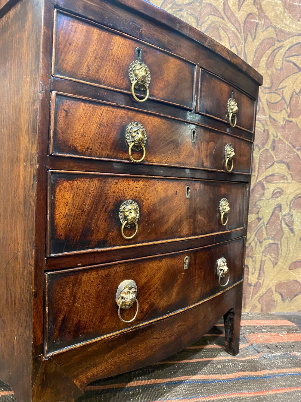 Antique Apprentice Piece Chest of Drawers View V
