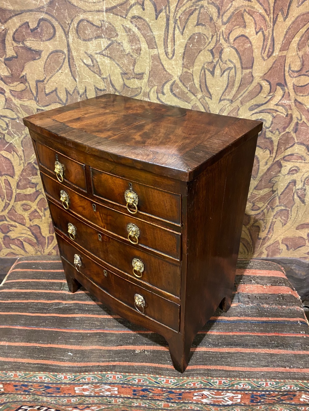 Antique Apprentice Piece Chest of Drawers View X
