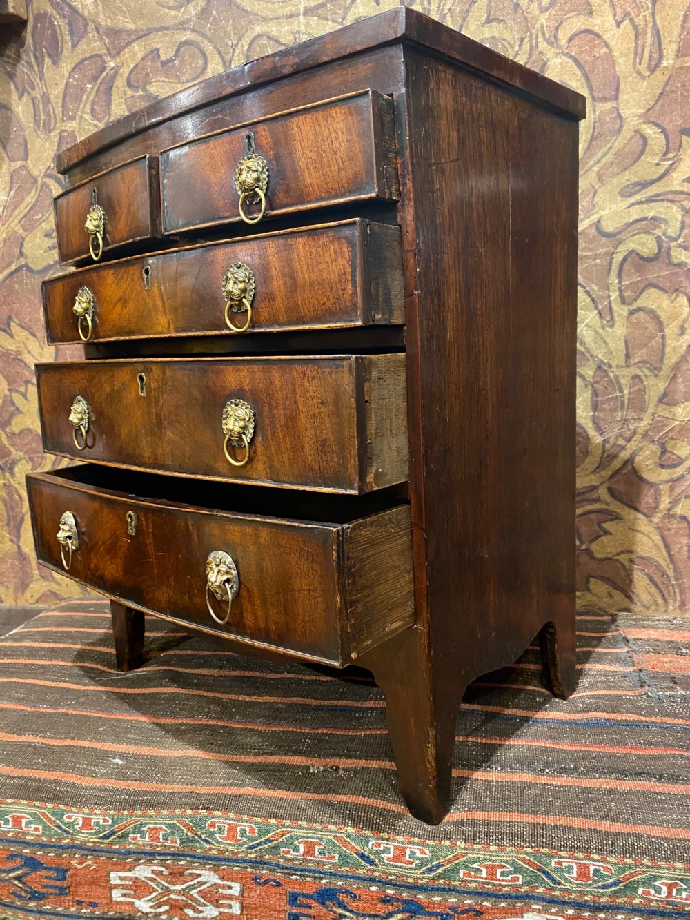 Antique Apprentice Piece Chest of Drawers View XII