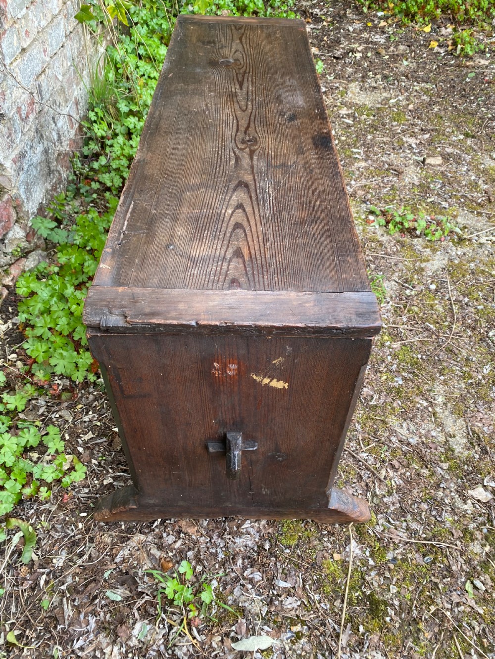 Antique Hall Bench View VI