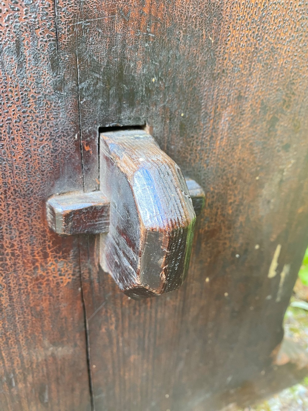 Antique Hall Bench View XIV
