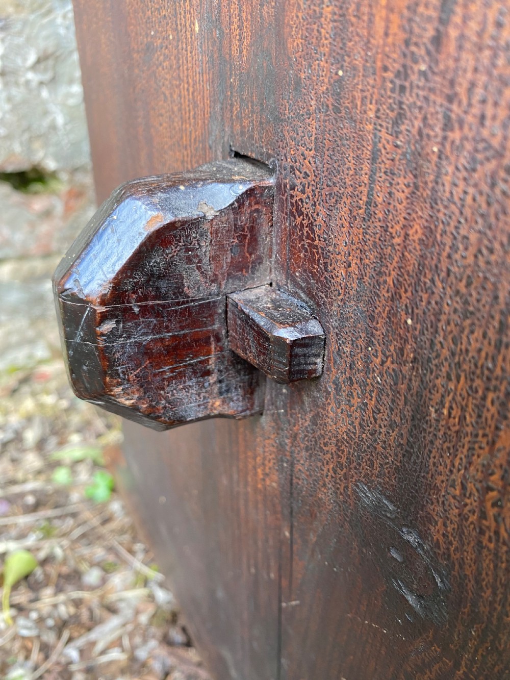 Antique Hall Bench View XVII