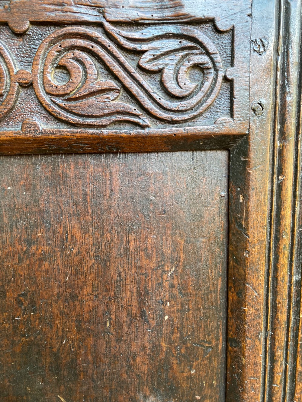 Early Oak Coffer View VII