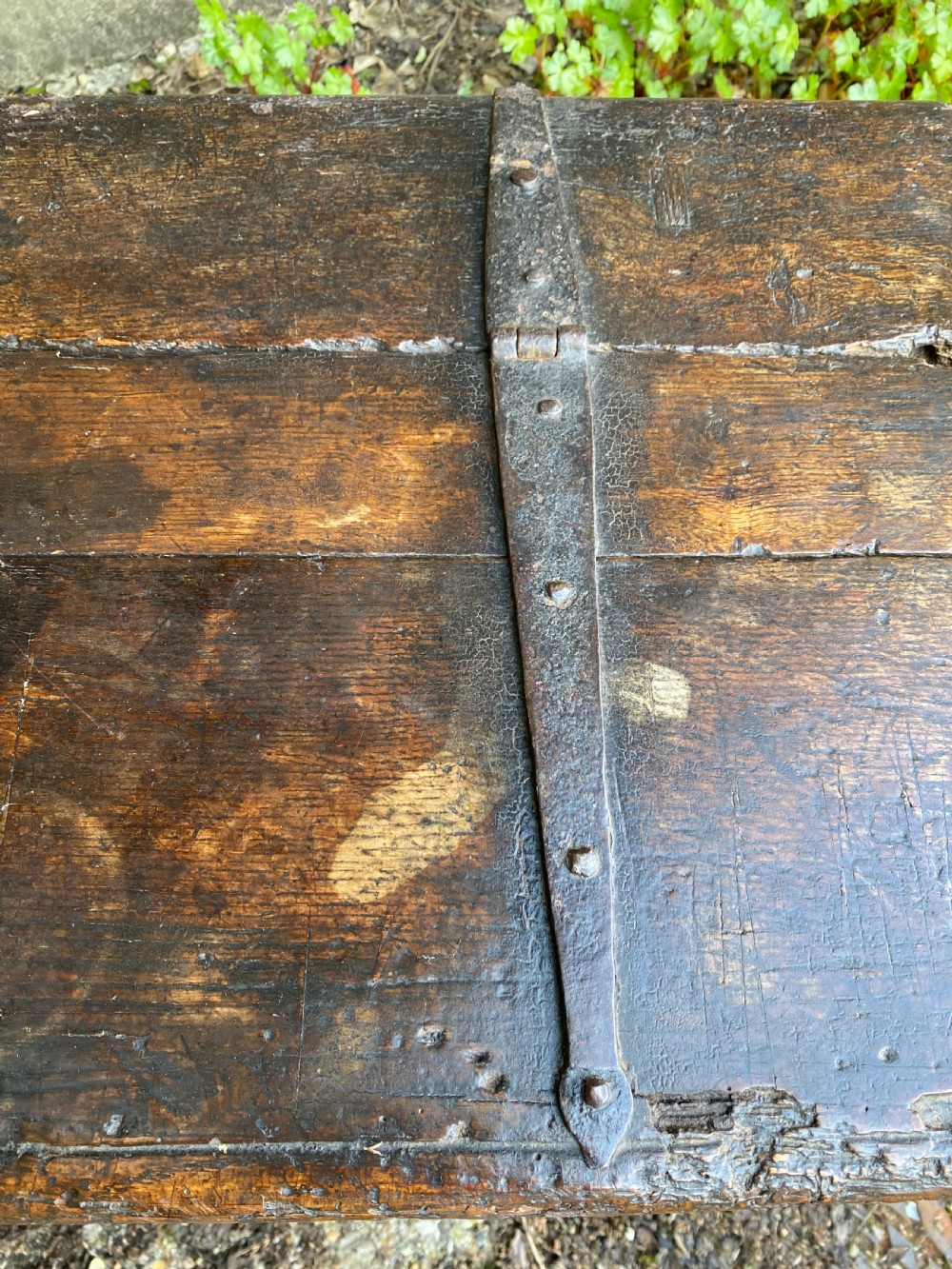 Early Oak Coffer View IX