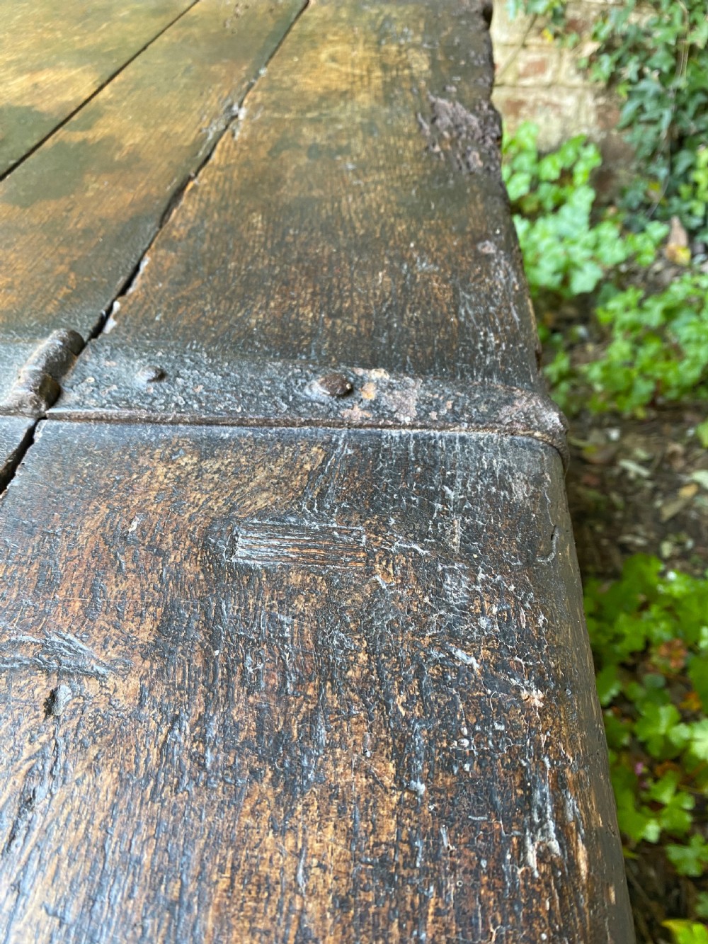 Early Oak Coffer View XIII