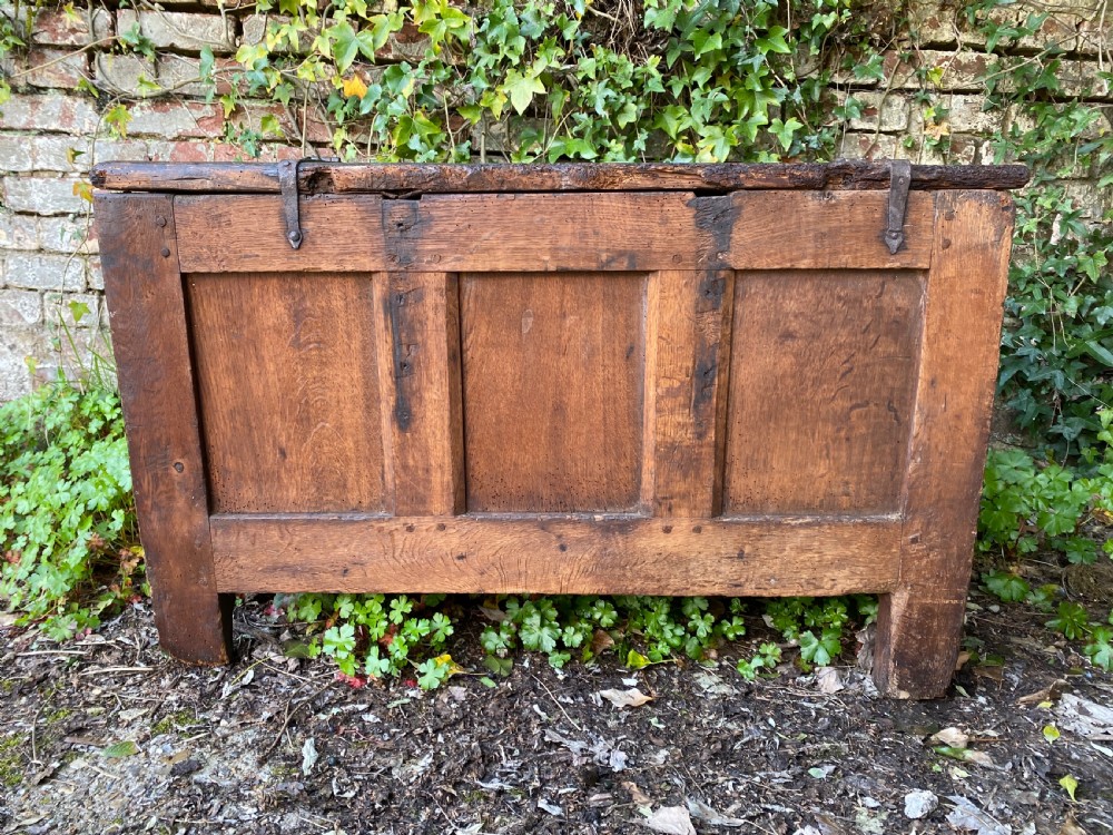 Early Oak Coffer View XIV