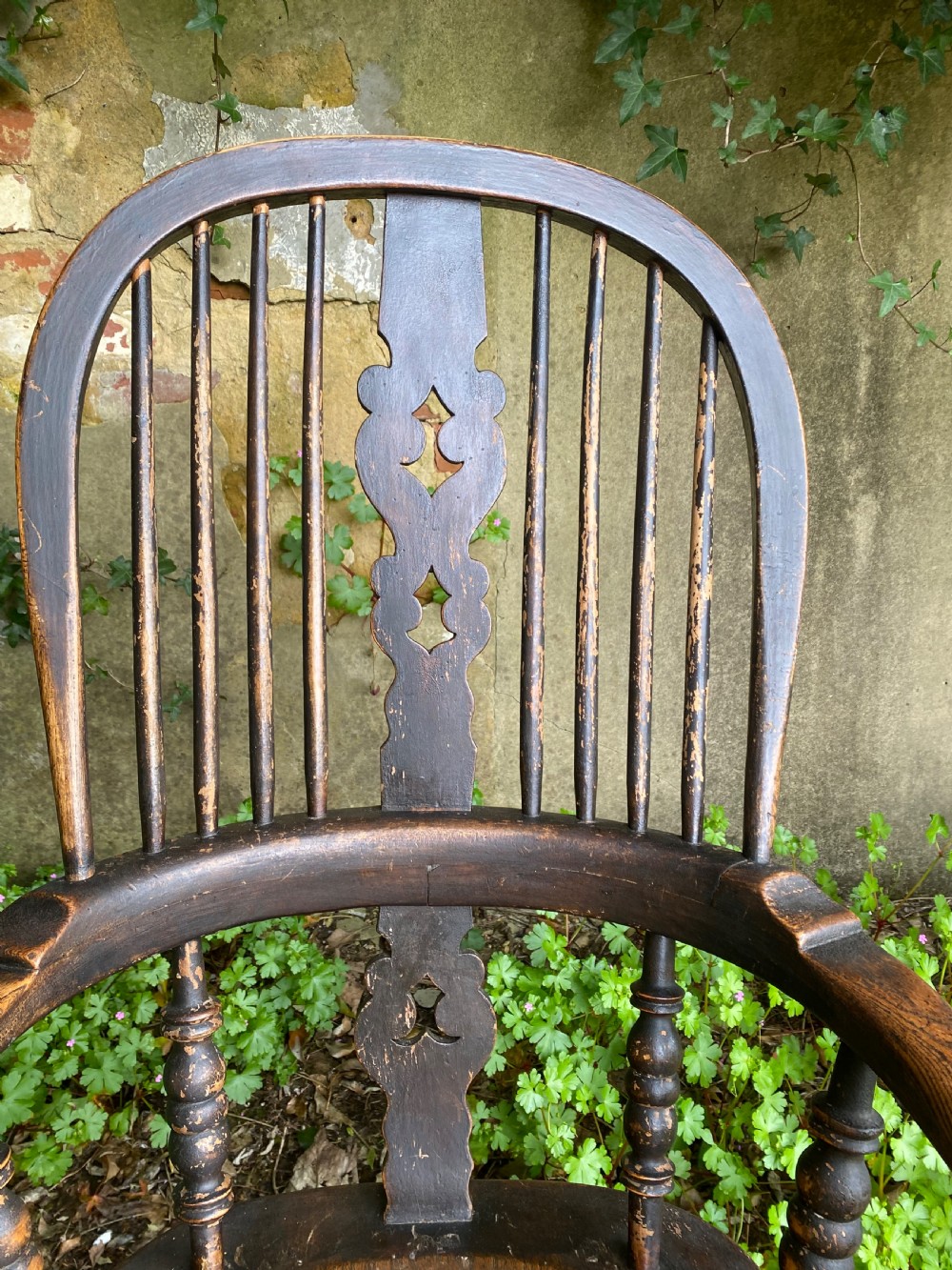 Antique Windsor Rocking Chair View VI