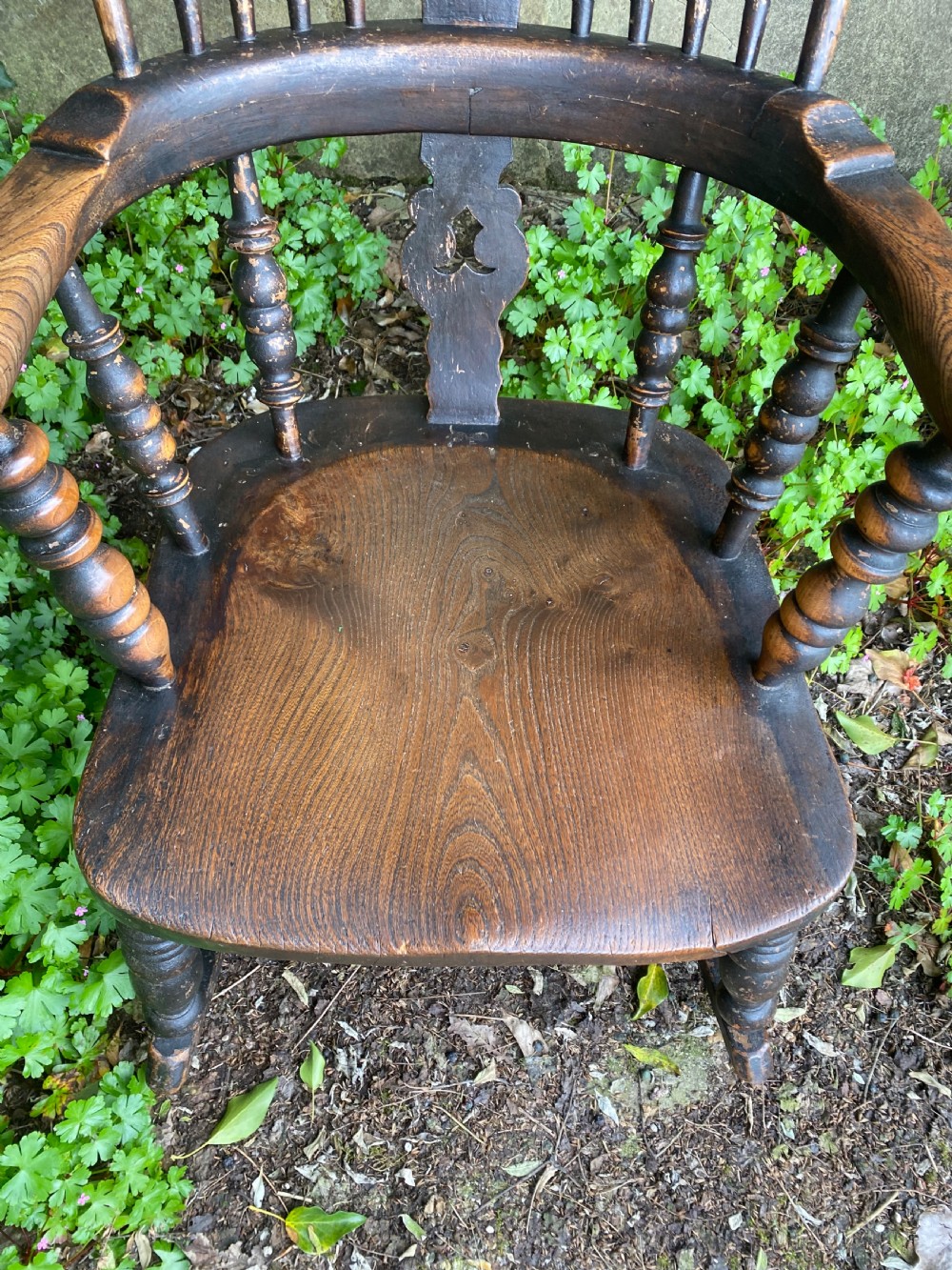 Antique Windsor Rocking Chair View VII