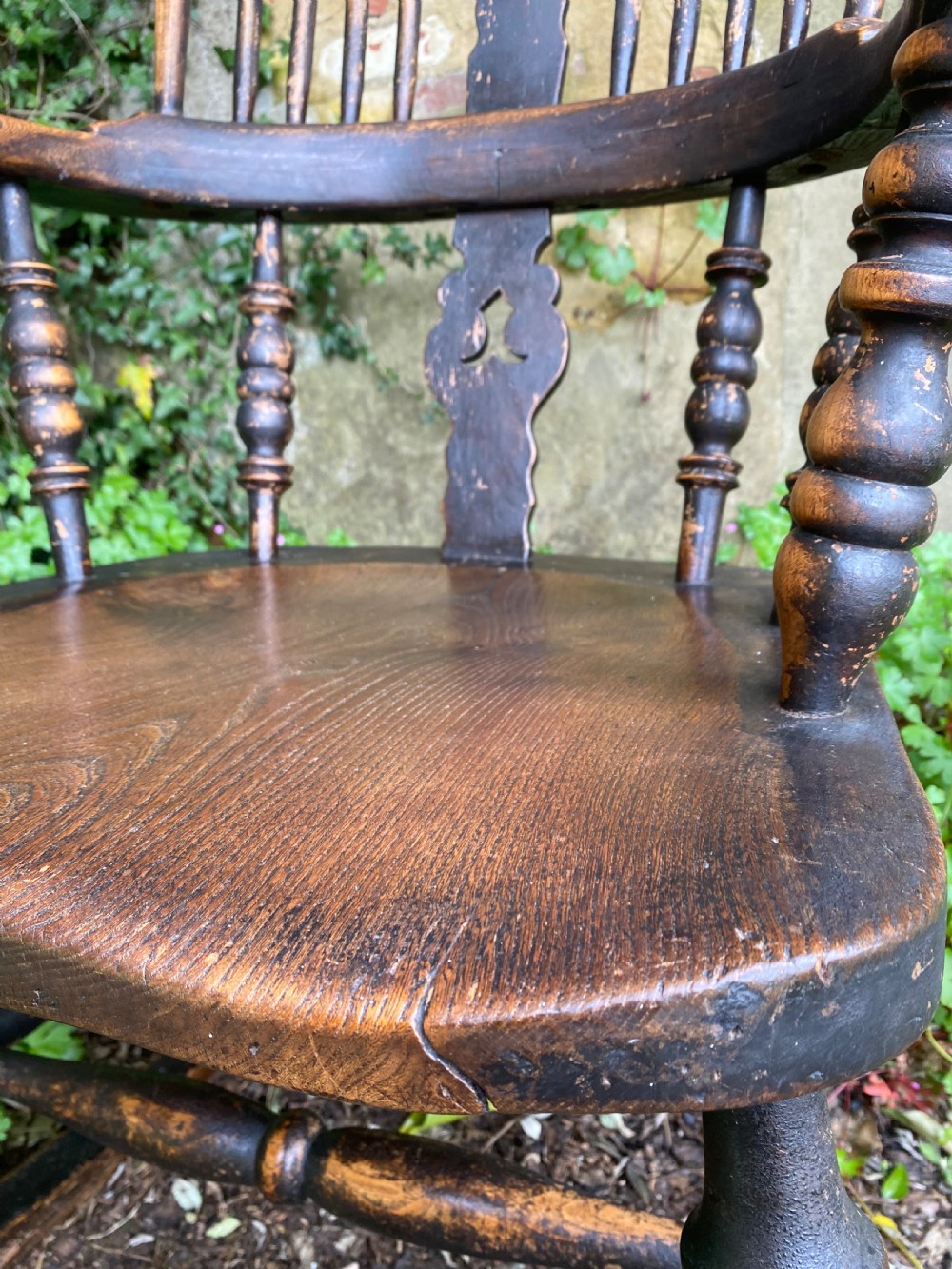 Antique Windsor Rocking Chair View IX