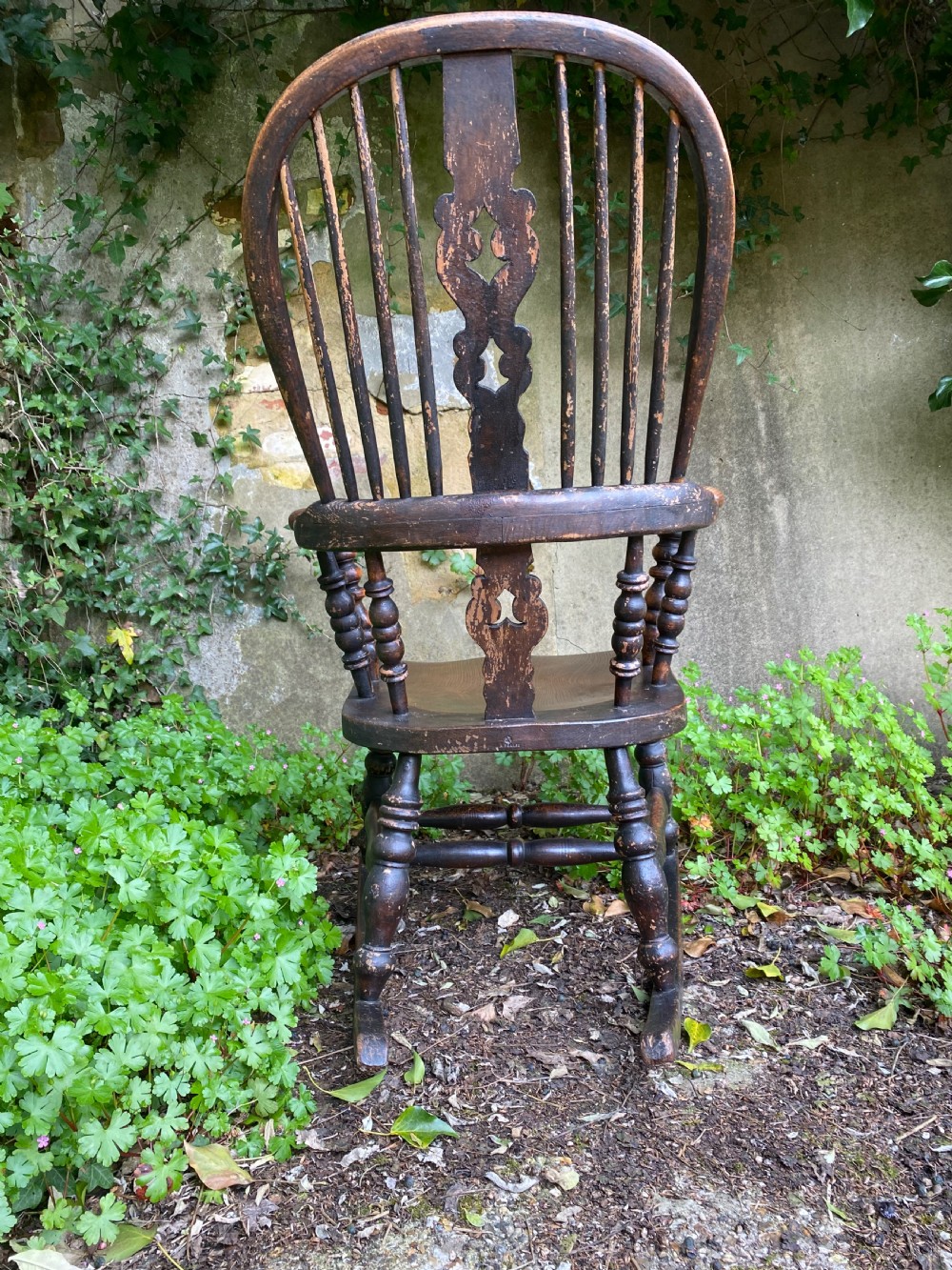 Antique Windsor Rocking Chair View XIII