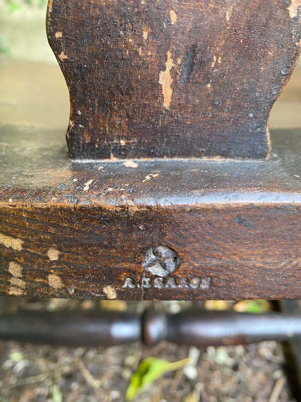 Antique Windsor Rocking Chair View XIV