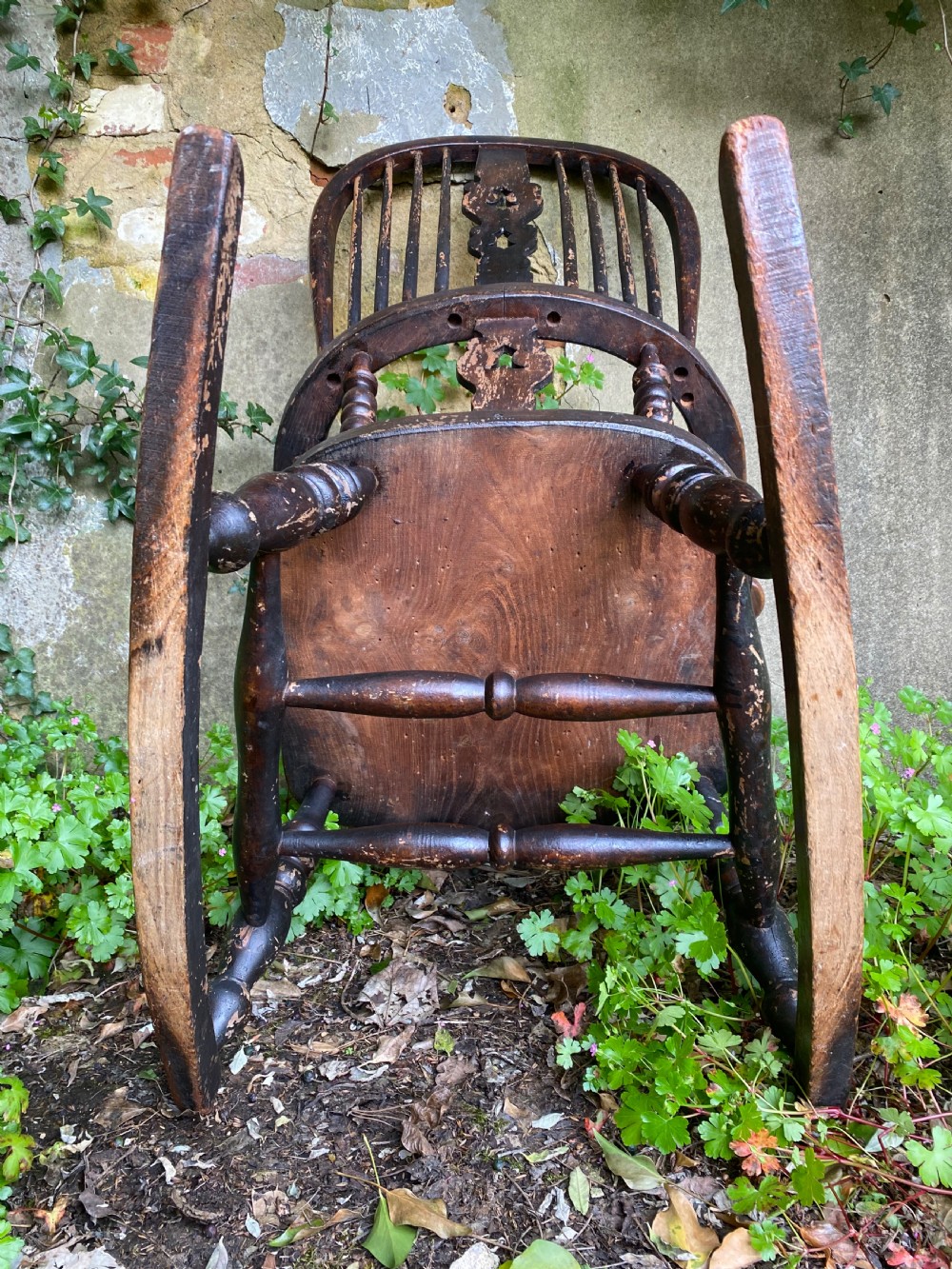 Antique Windsor Rocking Chair View XV