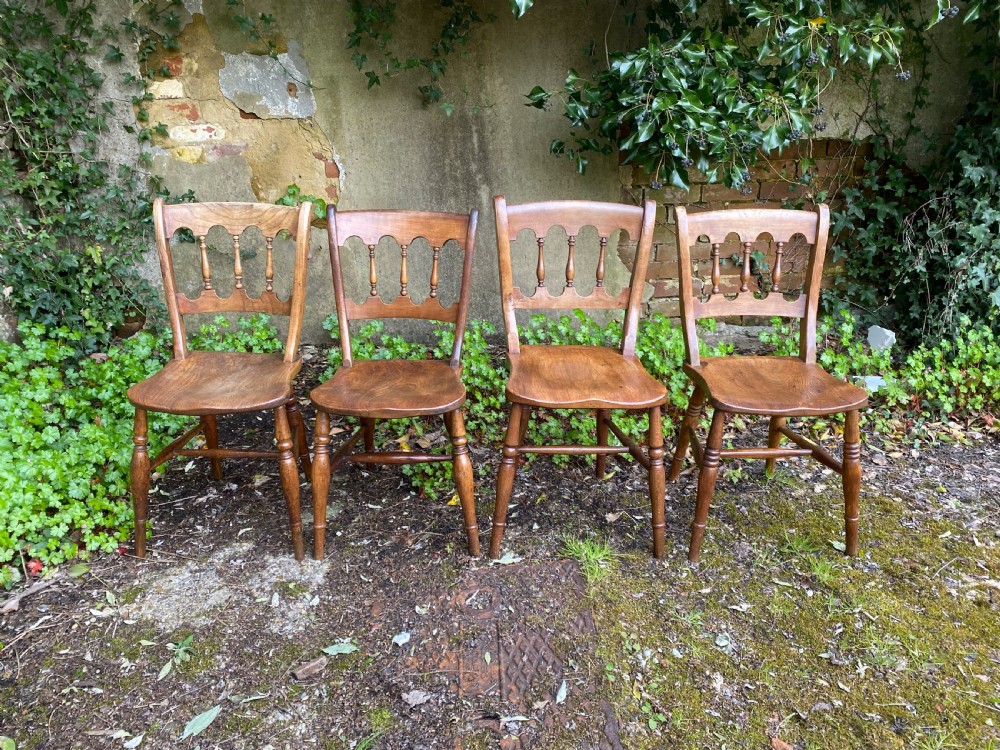 Set of Four Kitchen Dining Chairs  View III