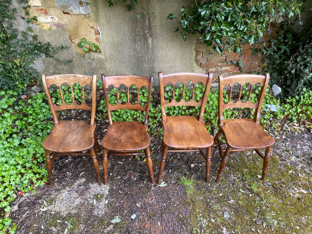 Set of Four Kitchen Dining Chairs  View IV