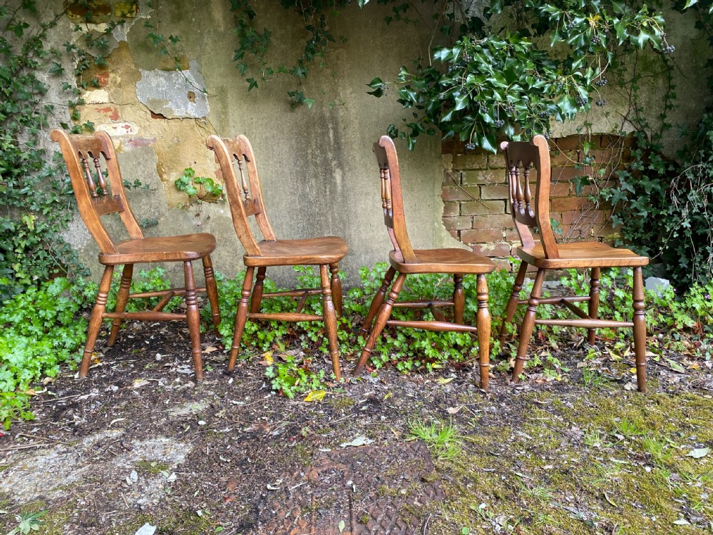Set of Four Kitchen Dining Chairs  View XIII