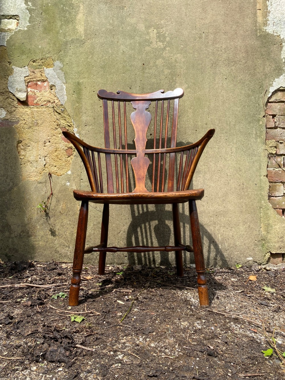 Early Windsor Comb Back Chair View II