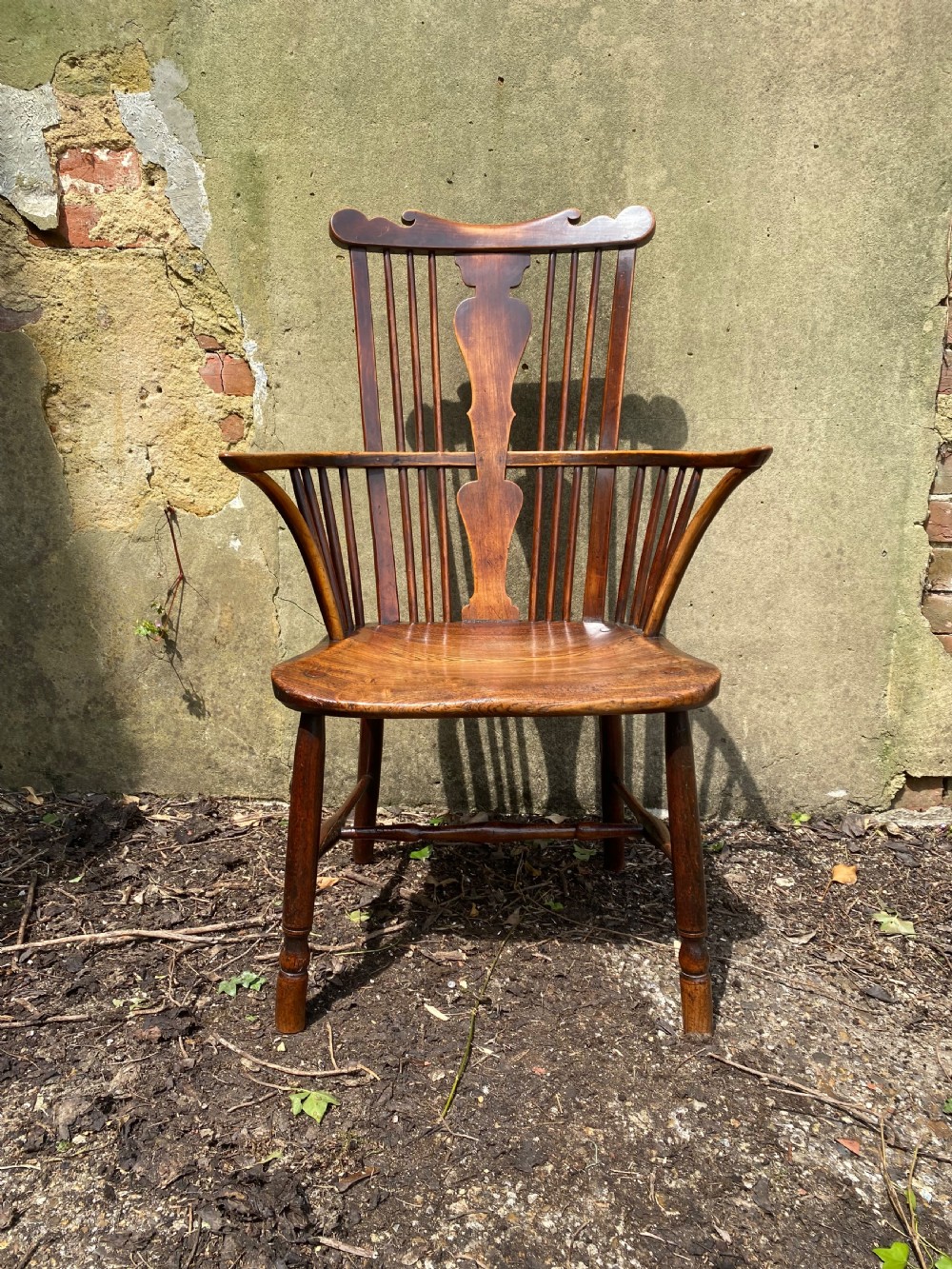Early Windsor Comb Back Chair View III