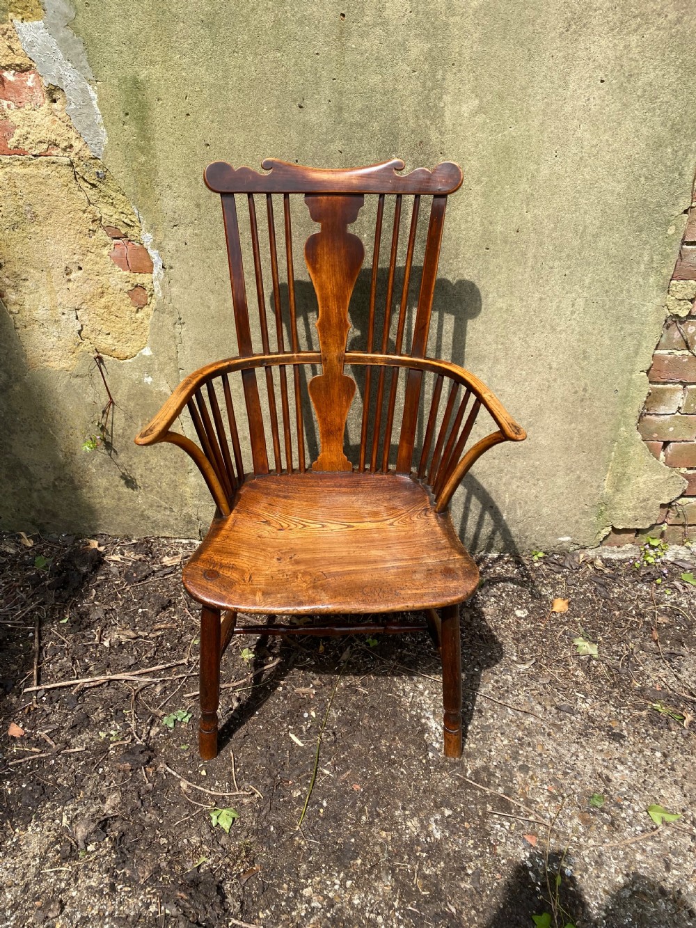 Early Windsor Comb Back Chair View V