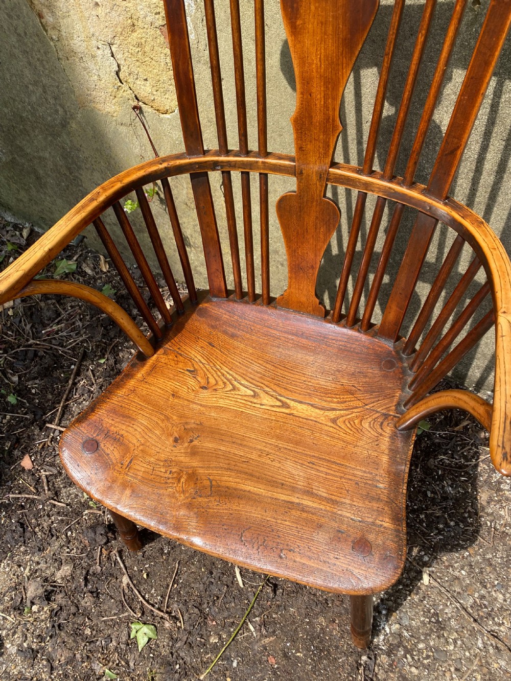 Early Windsor Comb Back Chair View X