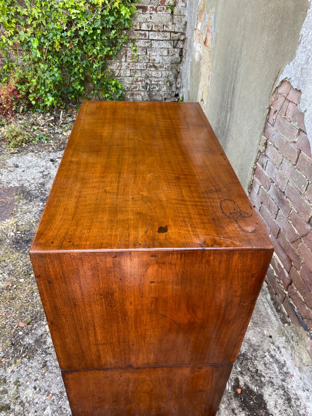Antique Campaign Chest of Drawers  View VIII