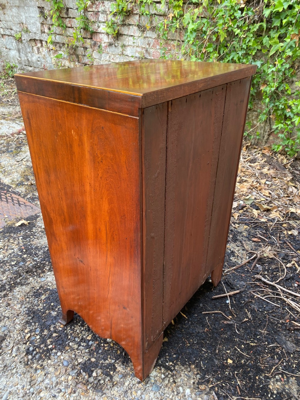 Antique Mahogany Bachelor’s Chest of Drawers  View X