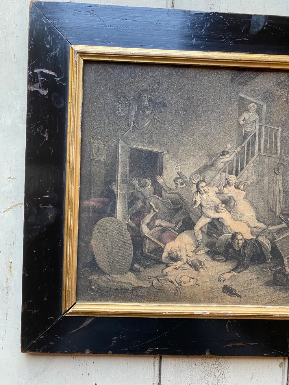Antique Victorian Print
 View III