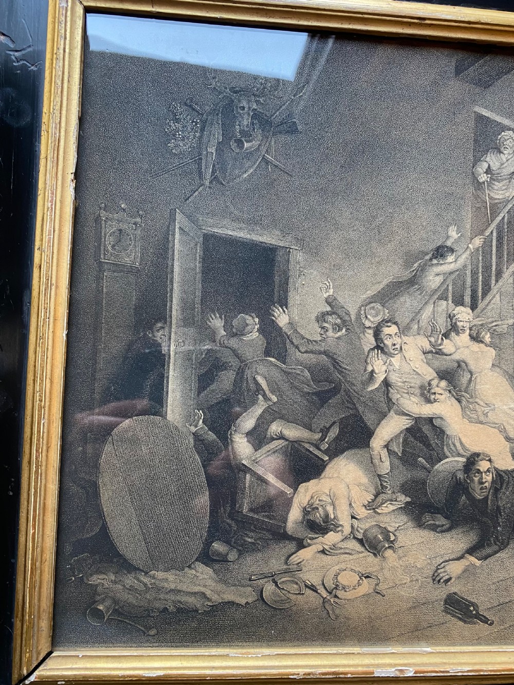 Antique Victorian Print
 View VII