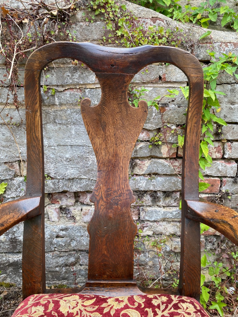 Queen Anne Oak Armchair  View VI