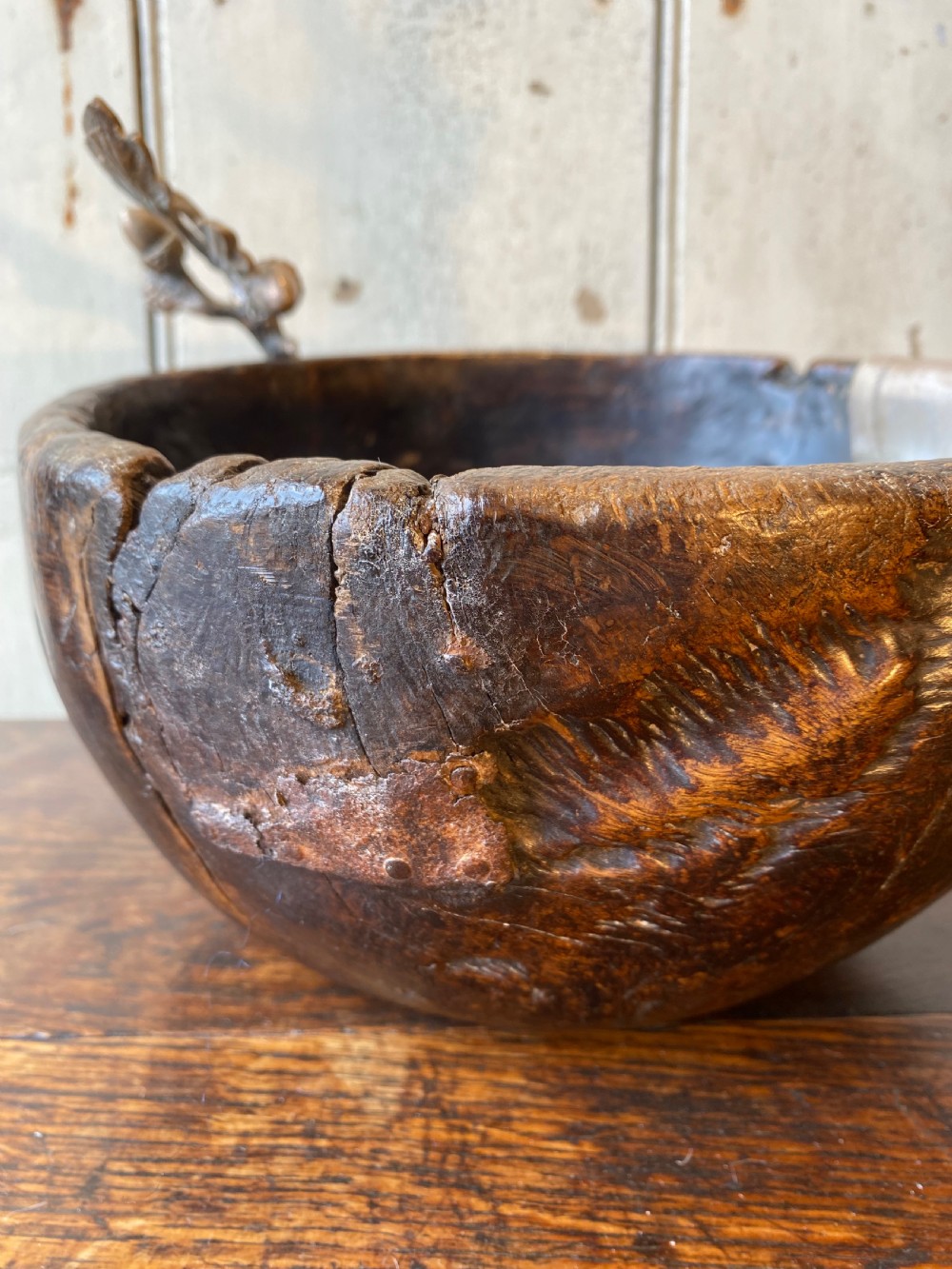 Early Oak Bowl  View XII