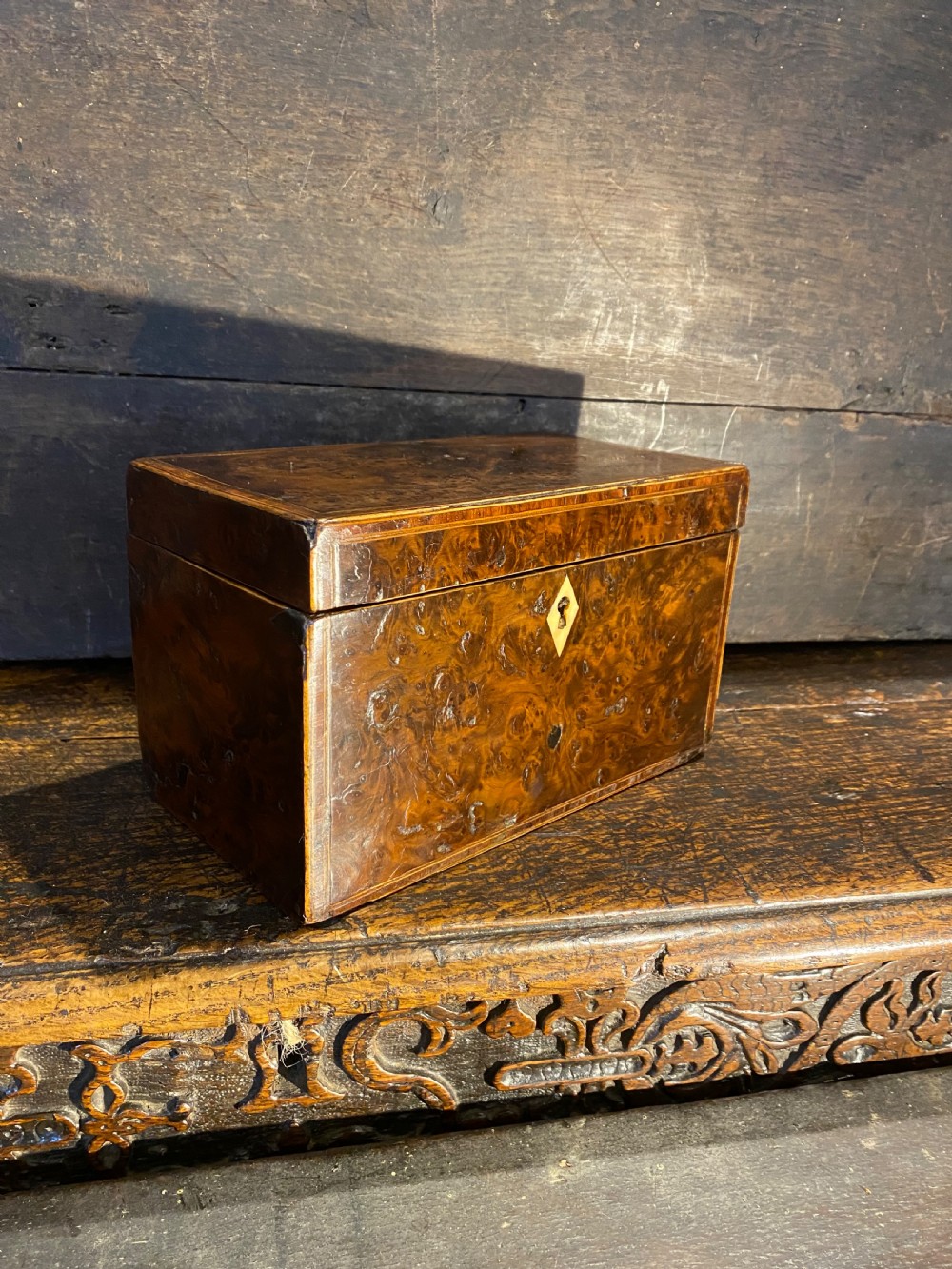 Georgian Burr Wood Box View II