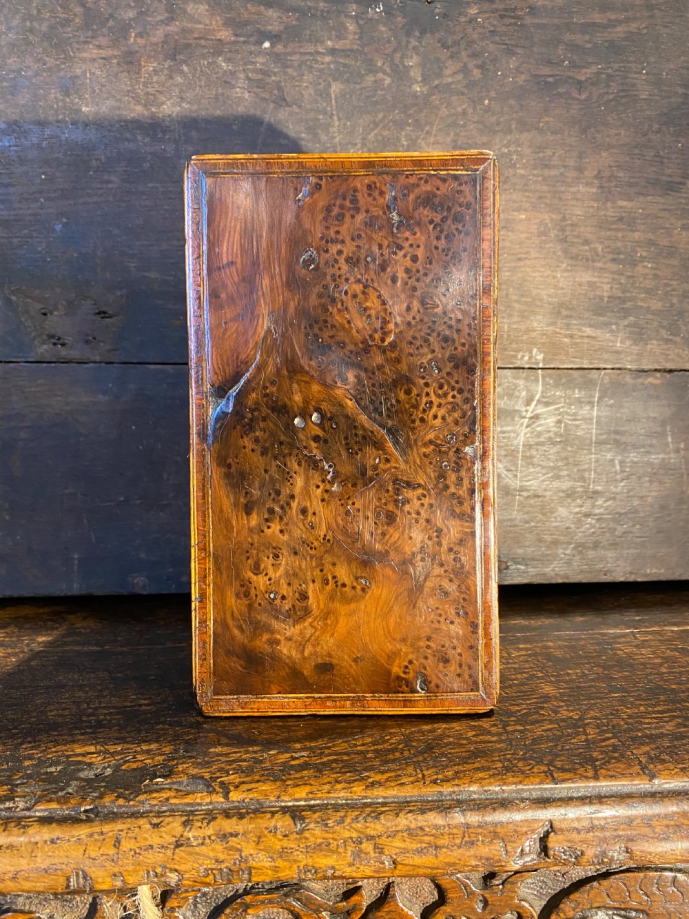 Georgian Burr Wood Box View X
