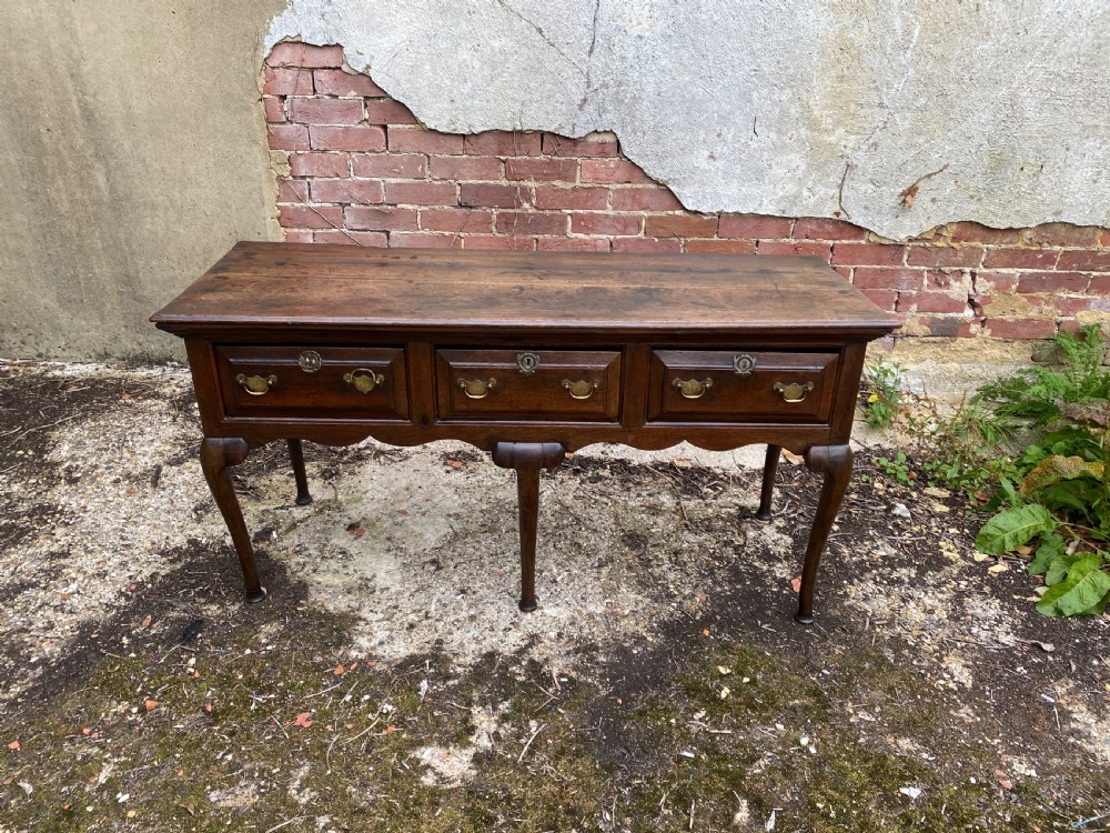 Antique Oak Dresser Base View V