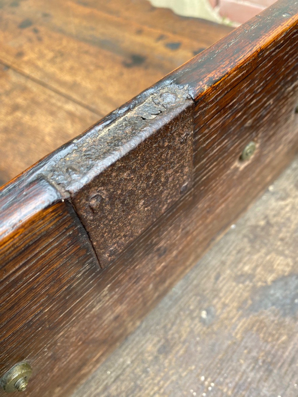 Antique Oak Dresser Base View XIII