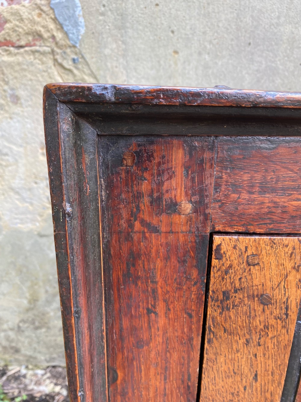 Antique Oak Cupboard  View VII