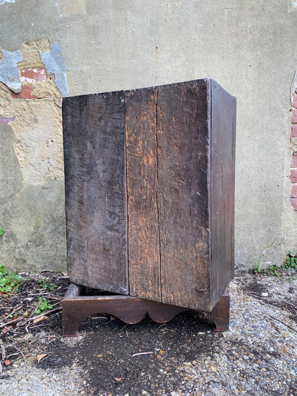 Antique Oak Cupboard  View XII
