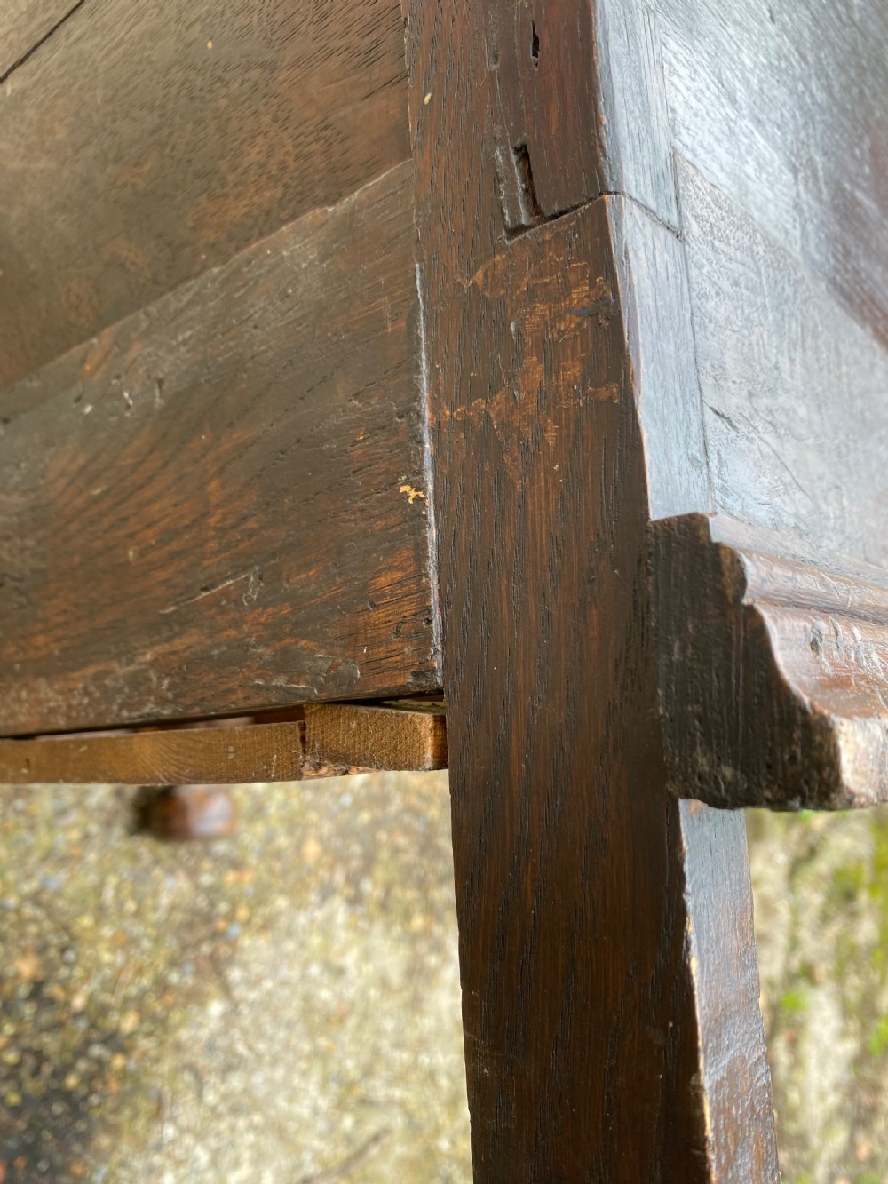 Early Oak Chest of Drawers  View XV