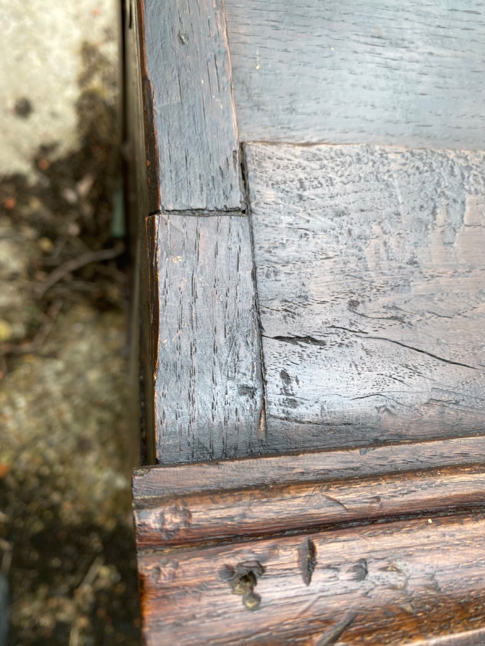 Early Oak Chest of Drawers  View XVI