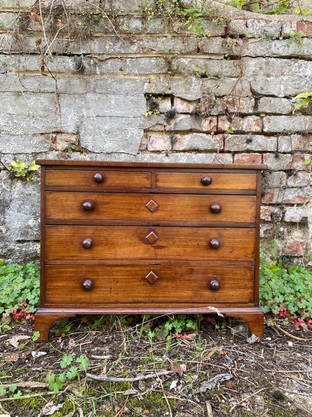 Antique Apprentice Piece Chest Of Drawers 