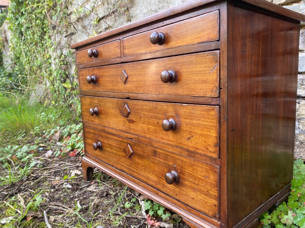 Antique Apprentice Piece Chest Of Drawers  View III